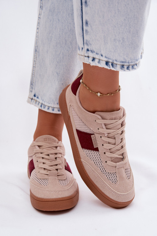 Sneakers modeļa apavi Sieviešu Big Star TT274760 Rozā krāsas