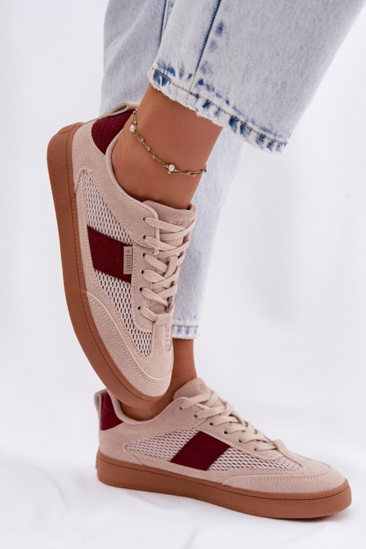 Sneakers modeļa apavi Sieviešu Big Star TT274760 Rozā krāsas