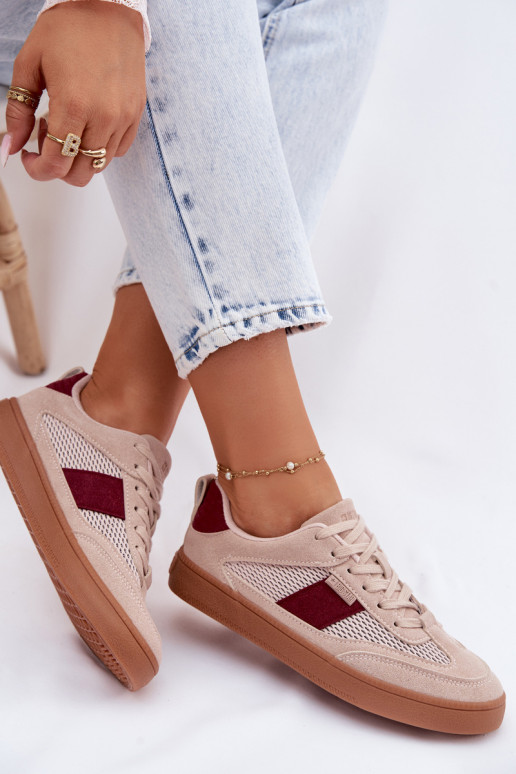 Sneakers modeļa apavi Sieviešu Big Star TT274760 Rozā krāsas