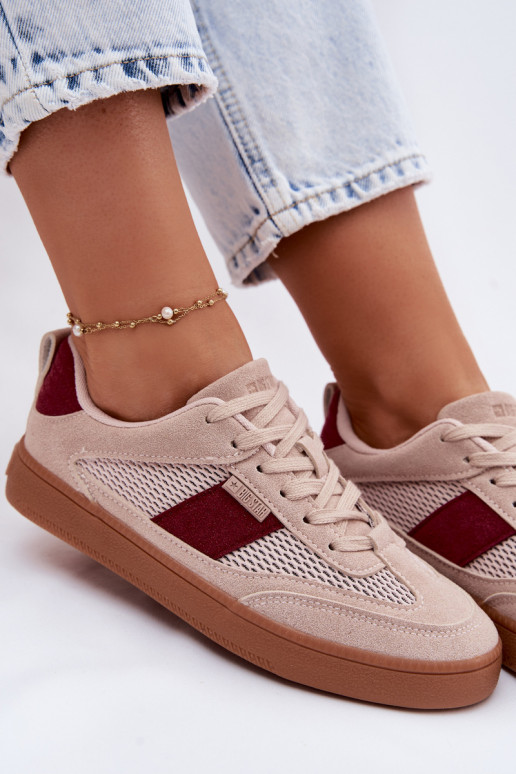 Sneakers modeļa apavi Sieviešu Big Star TT274760 Rozā krāsas