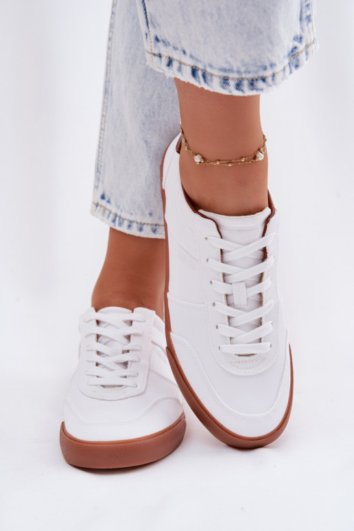 Sneakers modeļa apavi Sieviešu Big Star TT274366 baltas krāsas