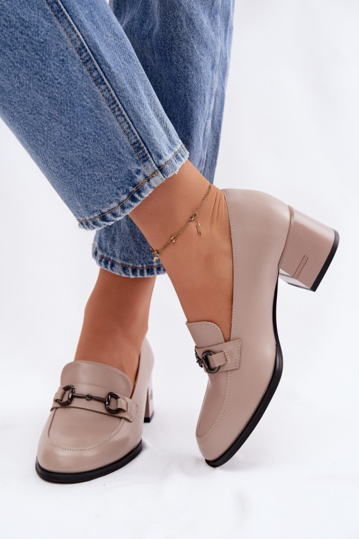 Āda apavi Sieviešu ar papēdi Vinceza 18116 smilšu krāsas