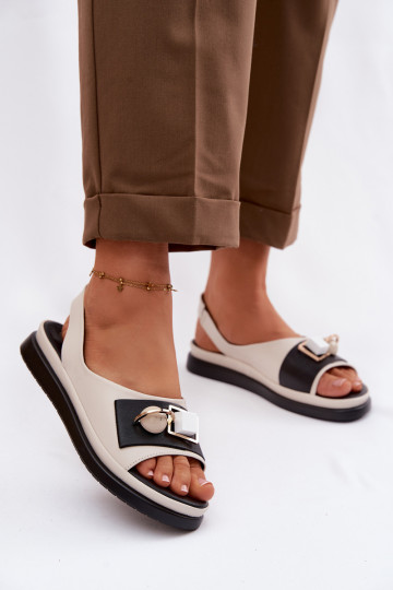 Sieviešu basenes Sieviešu ar ornamentiem D&A GR61-5932 smilšu krāsas