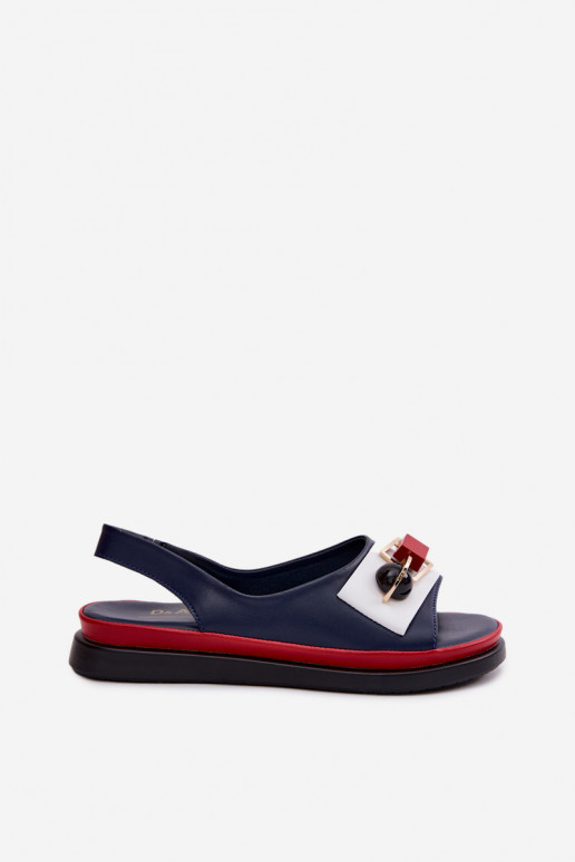 Sieviešu basenes Sieviešu ar ornamentiem D&A GR61-5932 tumši zilas krāsas