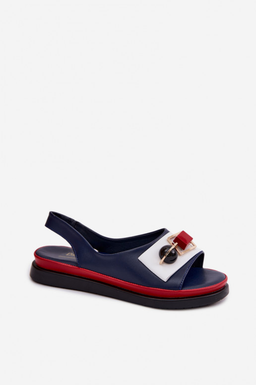 Sieviešu basenes Sieviešu ar ornamentiem D&A GR61-5932 tumši zilas krāsas