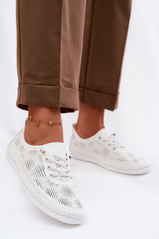 Āda Ažūrs apavi Sieviešu S.Barski LR61-7083 baltas krāsas