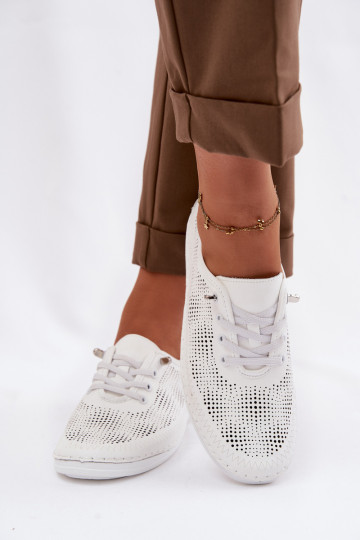 Āda Ažūrs apavi Sieviešu S.Barski LR61-7083 baltas krāsas 2