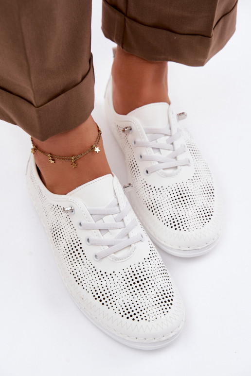 Āda Ažūrs apavi Sieviešu S.Barski LR61-7083 baltas krāsas