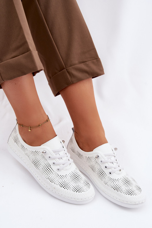 Āda Ažūrs apavi Sieviešu S.Barski LR61-7083 baltas krāsas