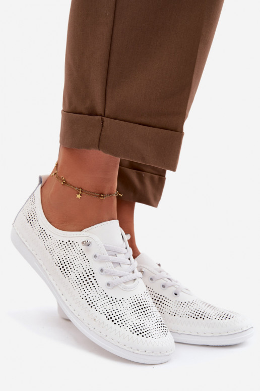 Āda Ažūrs apavi Sieviešu S.Barski LR61-7083 baltas krāsas