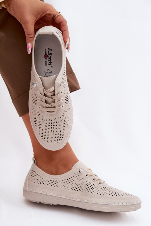 Āda Ažūrs apavi Sieviešu S.Barski LR61-7083 smilšu krāsas