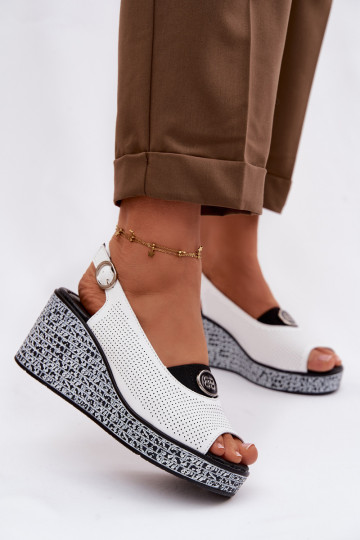 Āda ar platformus basenes S.Barski LR61-7010 baltas krāsas 2