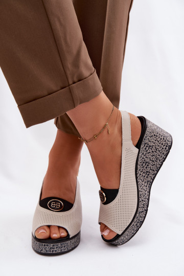 Āda ar platformus basenes S.Barski LR61-7010 smilšu krāsas