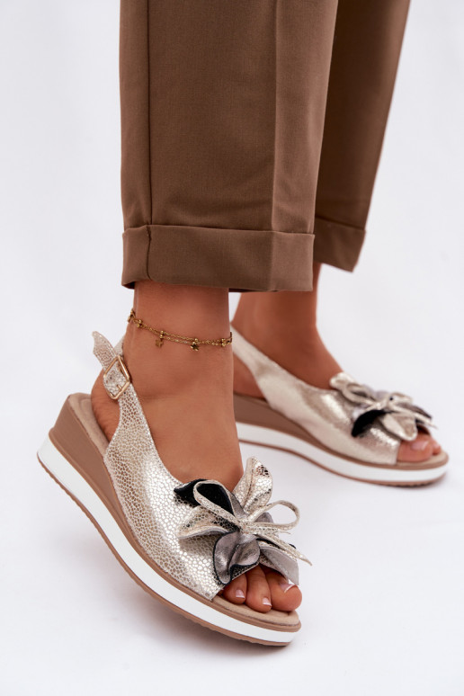 Āda ar platformus basenes ar ornamentiem S.Barski GR61-5988 Zelta krāsas