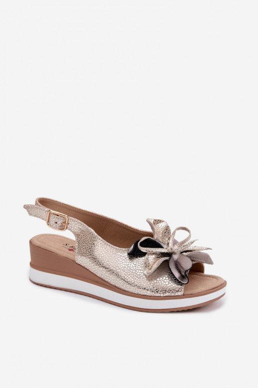 Āda ar platformus basenes ar ornamentiem S.Barski GR61-5988 Zelta krāsas