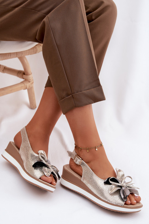 Āda ar platformus basenes ar ornamentiem S.Barski GR61-5988 Zelta krāsas