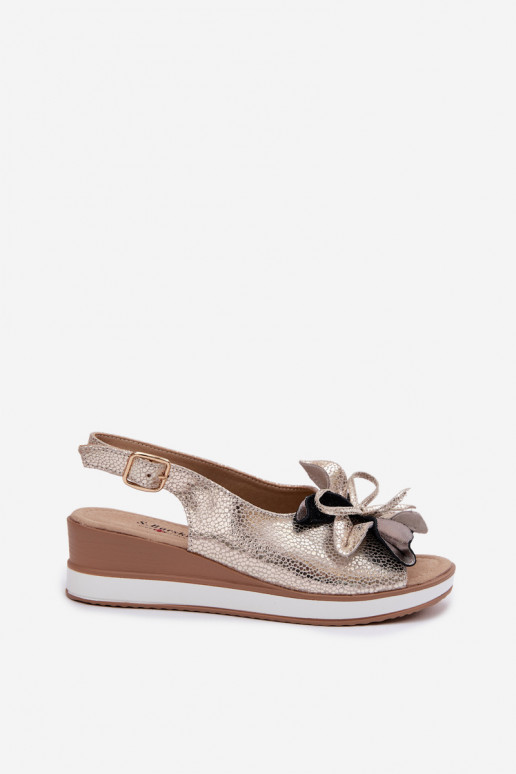 Āda ar platformus basenes ar ornamentiem S.Barski GR61-5988 Zelta krāsas