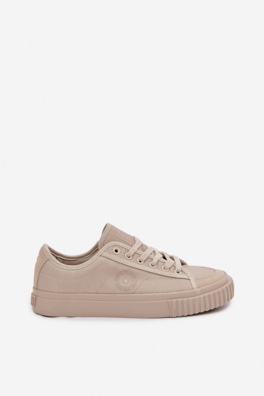 Zems sieviešu puszābaki Big Star TT274106 smilšu krāsas