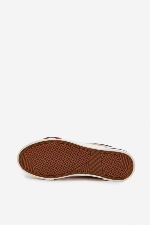 Sporta apavi Vīriešu brīvā laika apavi Slip On Lee Cooper LCIN-26-02-4089 smilšu krāsas