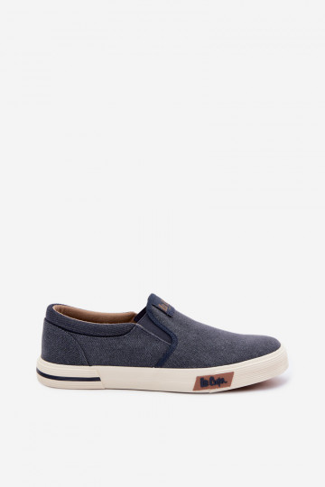 Vīriešu brīvā laika sporta apavi Lee Cooper LCIN-26-02-4088 Slip On tumši zilā krāsā