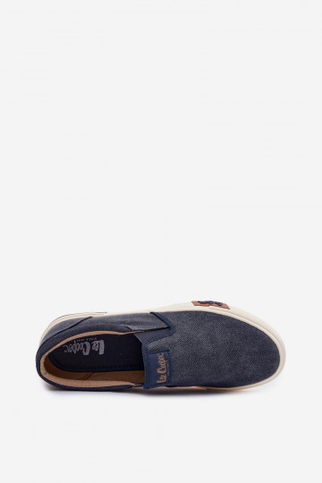 Sporta apavi Vīriešu brīvā laika apavi Slip On Lee Cooper LCIN-26-02-4088 tumši zilas krāsas 2