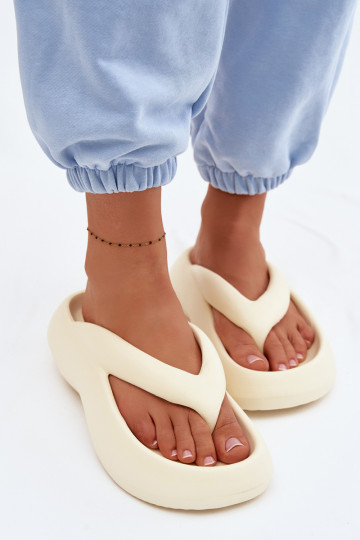 Vieglas čības modernas iešļūcenes Ziloņkaula krāsas Roux