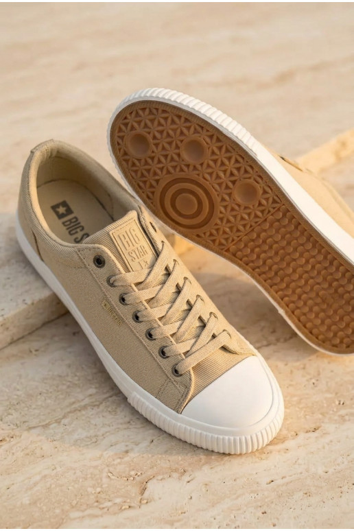 Vīriešu zemie brīvdienu zābaki smilšu krāsā