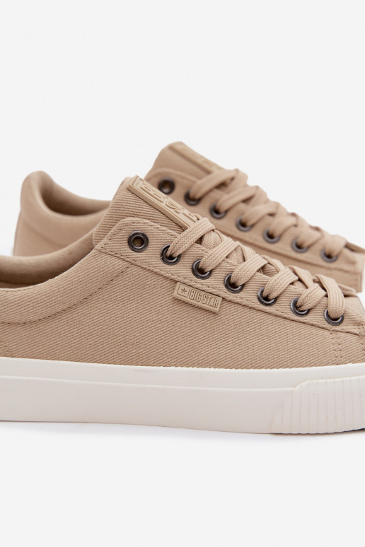 Vīriešu zemie brīvdienu zābaki smilšu krāsā