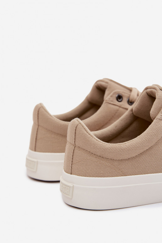 Vīriešu zemie brīvdienu zābaki smilšu krāsā