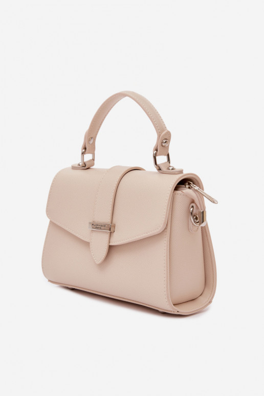 Soma Pastniece Ar noņemamu siksnu Gaišibēšs Belveta