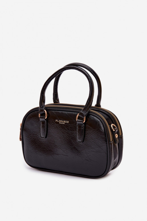 Soma Typu Bagāžnieks Tā irz Eko āda Melnas krāsas Soraya