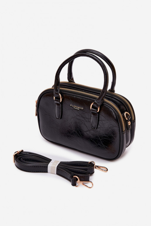 Soma Typu Bagāžnieks Tā irz Eko āda Melnas krāsas Soraya