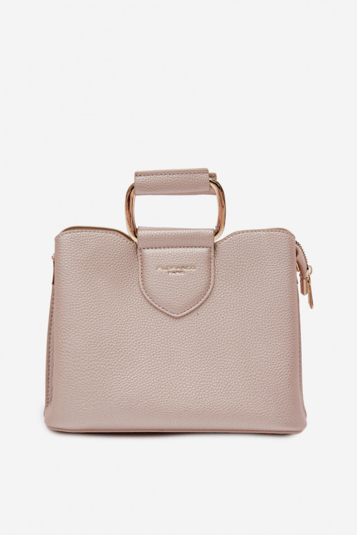 Soma Bagāžnieks Tā irz no eko ādas Zelta krāsas Lorielle