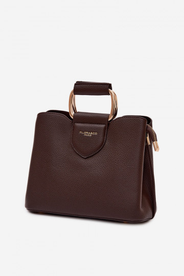 Soma Bagāžnieks Tā irz no eko ādas CzekoladoIna Lorielle 2