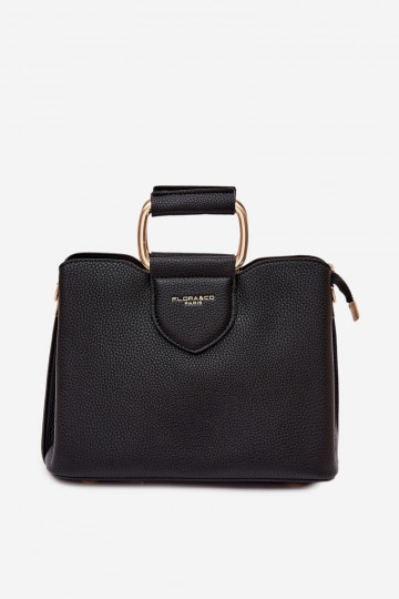 Soma Bagāžnieks Tā irz no eko ādas Melnas krāsas Lorielle