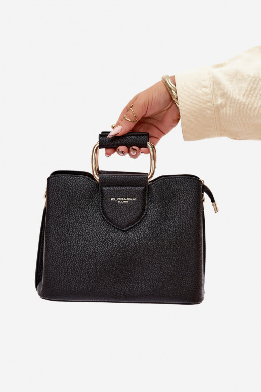 Soma Bagāžnieks Tā irz no eko ādas Melnas krāsas Lorielle