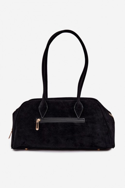 Eko zamšādaoIna SomaBrelokiem Melnas krāsas Noelia