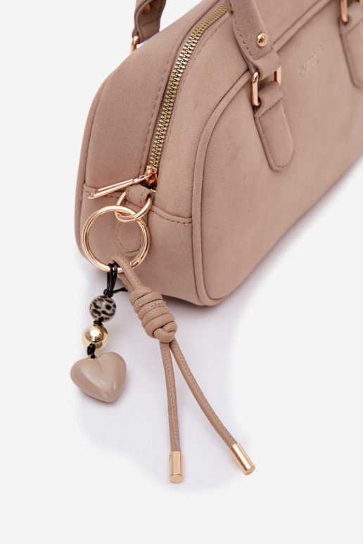 Soma Typu Bagāžnieks Tā irzEko zamšādau ziloņkaula krāsas Annelle