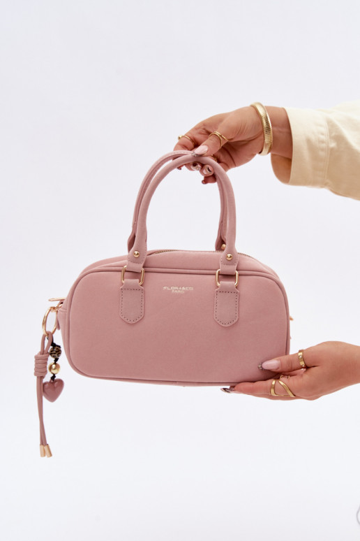 Soma Typu Bagāžnieks Tā irzEko zamšādau Rozā Annelle