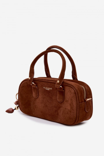 Soma Typu Bagāžnieks Tā irzEko zamšādau brūnas krāsas Annelle 2