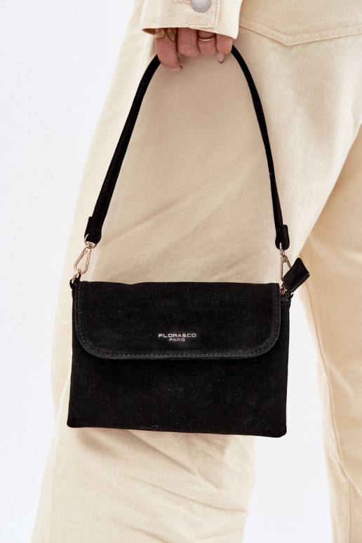 SomaEko zamšādau melnas krāsas Lucelle