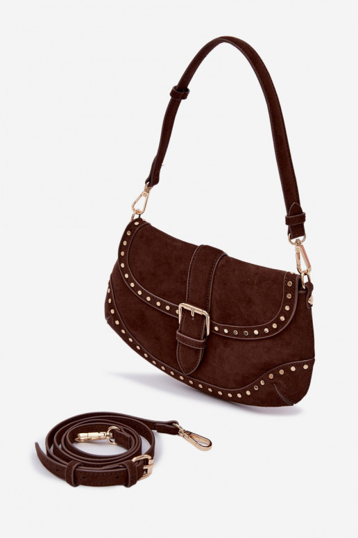 Soma ar kniedēm Eko zamšādaoIna CzekoladoIna Clarielle