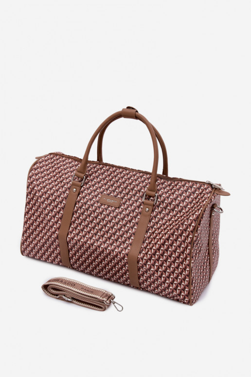 Ceļojumu soma INzorzysta Brūnas krāsas Suelle