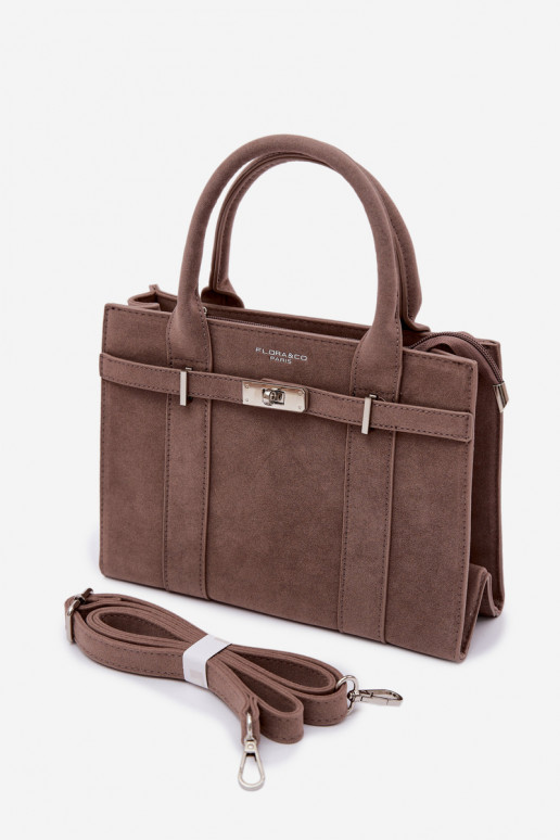 Soma Typu BagāžnieksImitacji zamšādasu Tumšsbēšs Noressa