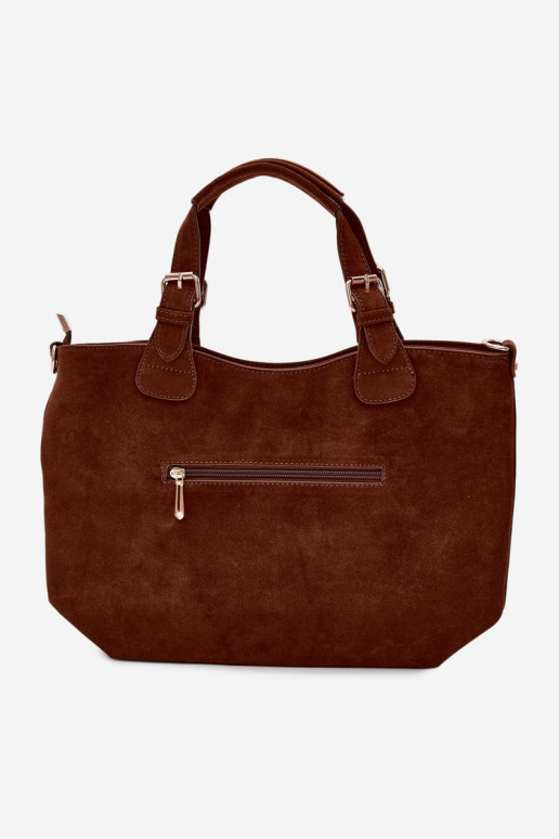 SomaImitacji zamšādasu brūnas krāsas Clarette