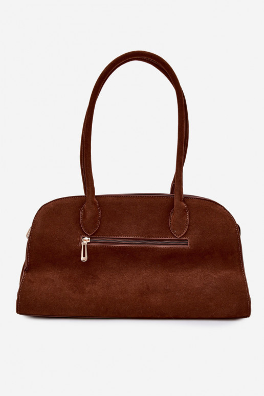 SomaBrelokiem I ar sprādzēmmi Eko zamšādaoIna brūnas krāsas Violette