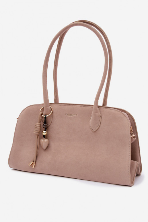 SomaBrelokiem I ar sprādzēmmi Eko zamšādaoIna Gaišibēšs Violette