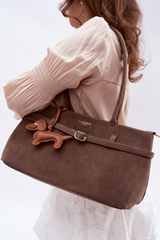 SomaImitacji zamšādasu ZaInieszka Jamnik Tumšsbēšs Noellea