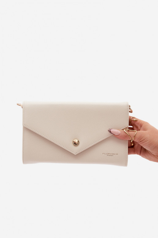 Soma Tā irza rokassomiņa Tā irciņš 2in1 Ar noņemamu siksnu Gaišibēšs Pauline