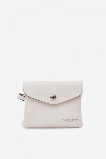 Portmonetka Sieviešu no eko ādas Ecru Calienne